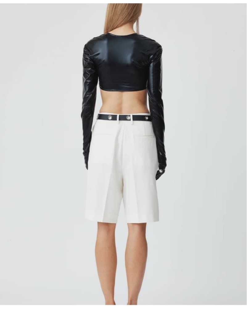 Beaufille Baes Crop Top With Gloves - Image 2