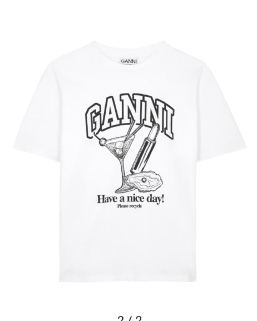 Ganni Cocktail T shirt   - Image 1