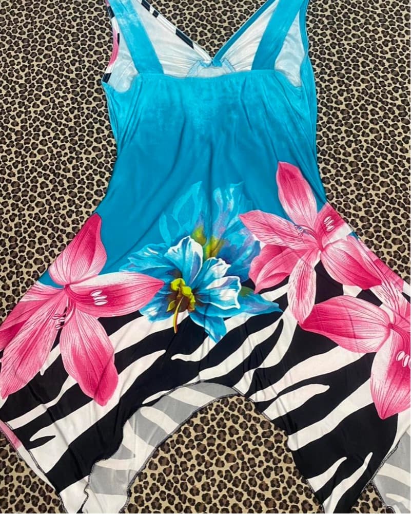 Vintage Y2k Tank Top Or Mini Dress - Image 2