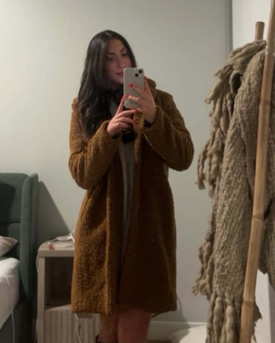 J Crew Teddy Sherpa Coat - Image 1