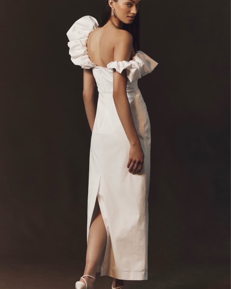 White Bridal Dress - Image 3