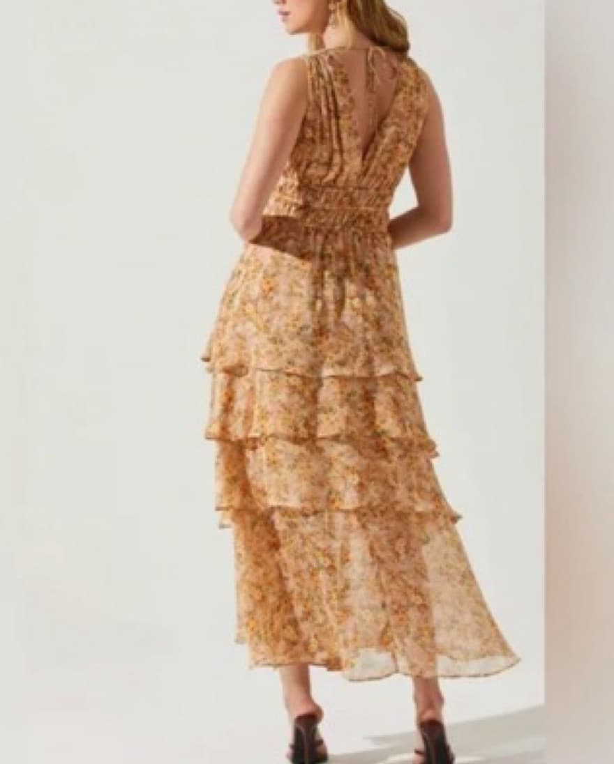 ASTR Kali Tiered Floral Maxi - Image 3