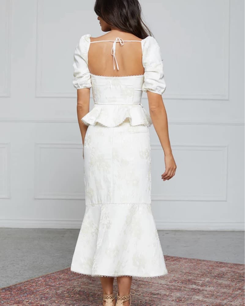 The Opera Skirt in Baroque Pearl  - Image 3
