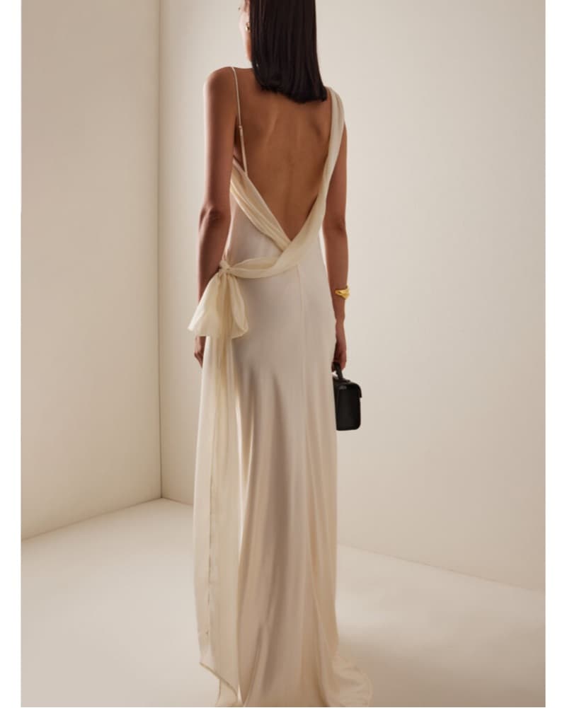 Arcina Ori Helena Satin Dress  - Image 3
