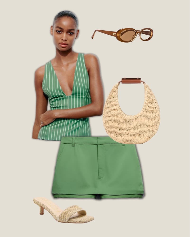 Zara Two Piece Set — Top And Skirt - Image 1