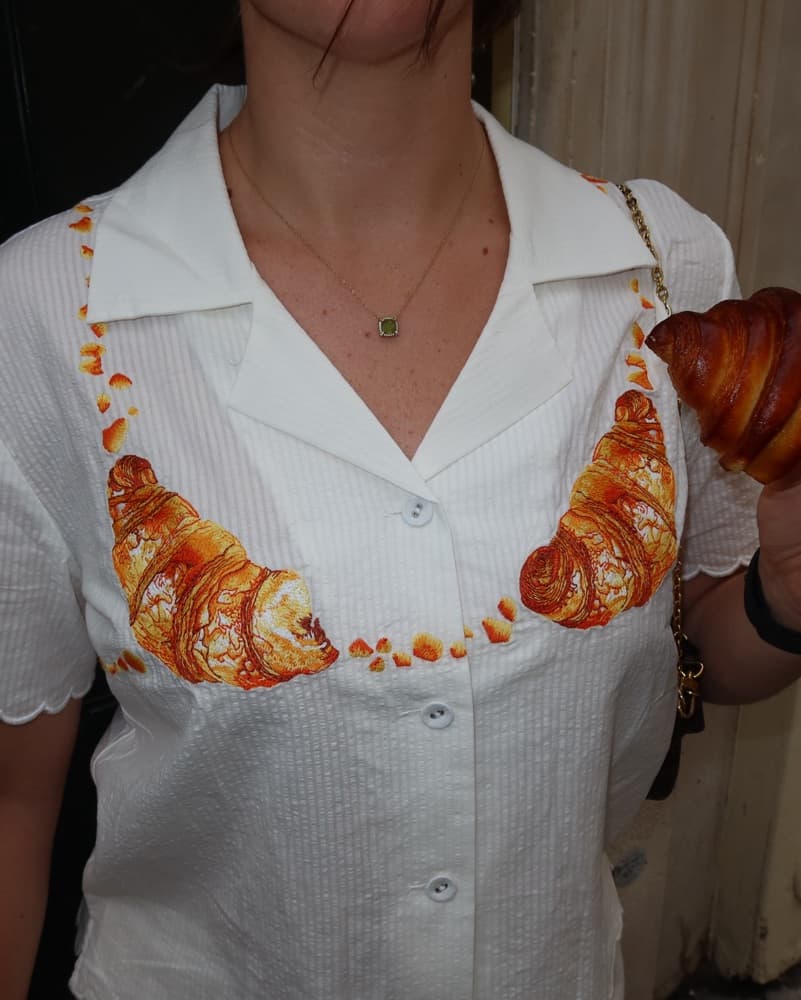 Teeny-Weeny-Croissantkini Tombolo Shirt  - Image 1