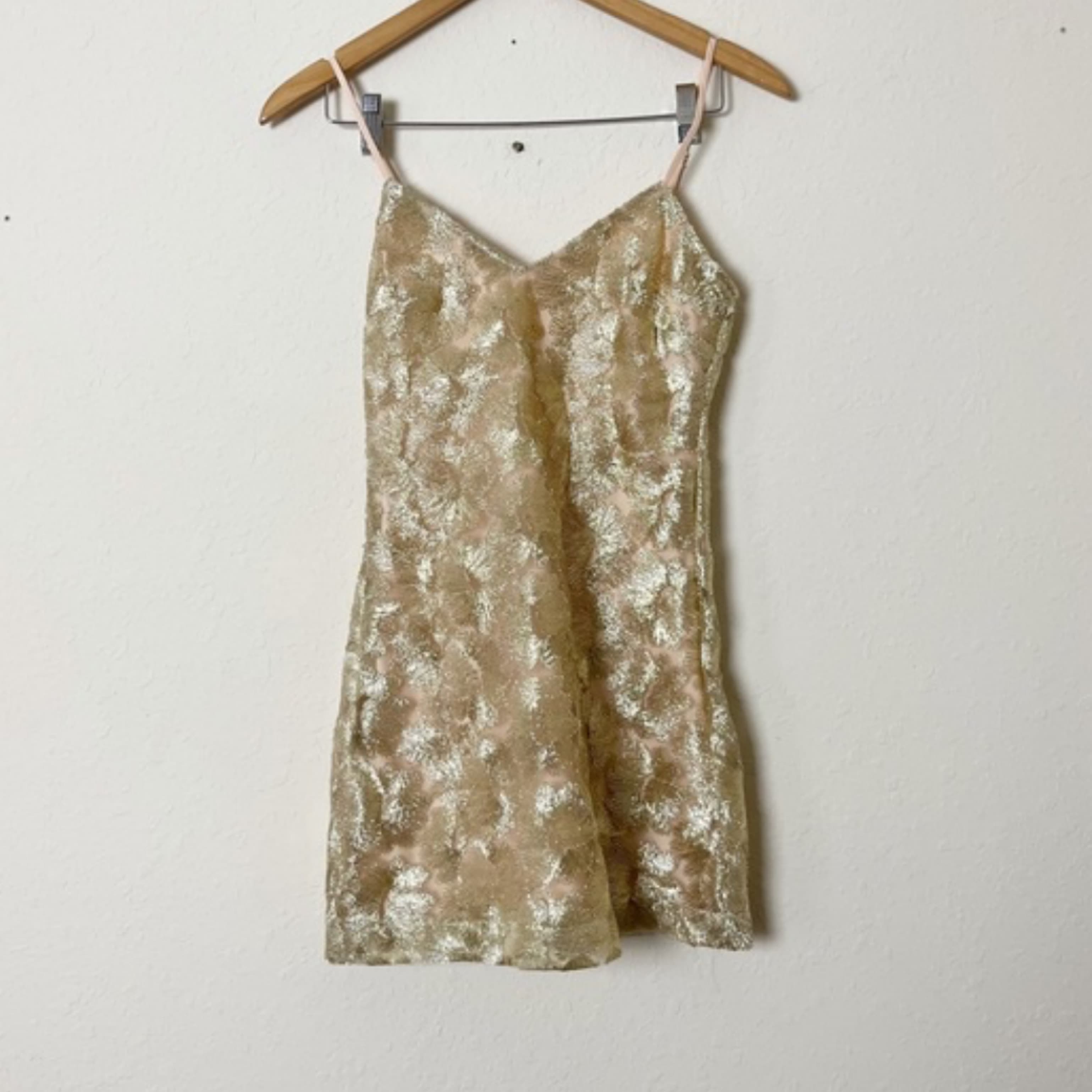 Trina Turk Gold Dress - Image 4
