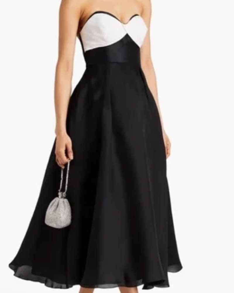 Carolina Herrera Strapless Dress - Image 1
