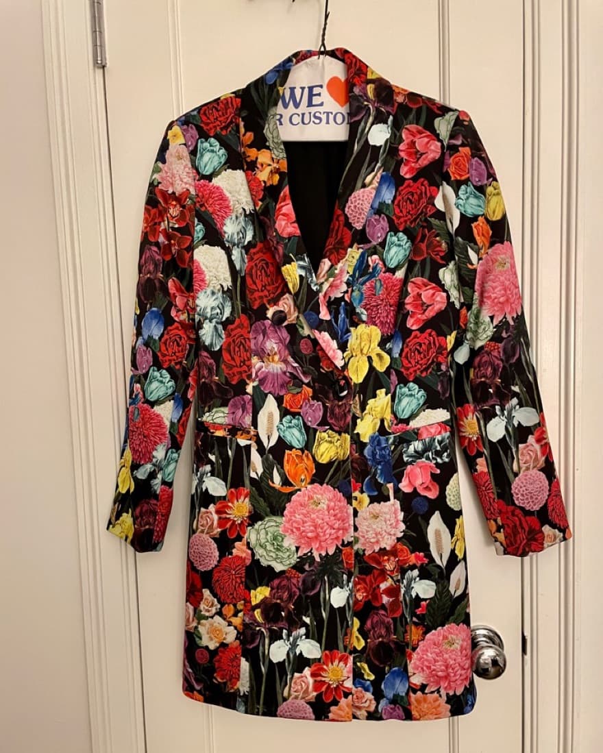 Alice + Olivia Latoya Mini Blazer Dress - Image 4