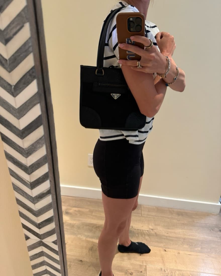 Prada Vintage Black Bag - Image 3