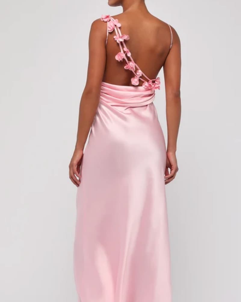Pink Lulus Maxi Dress  - Image 3
