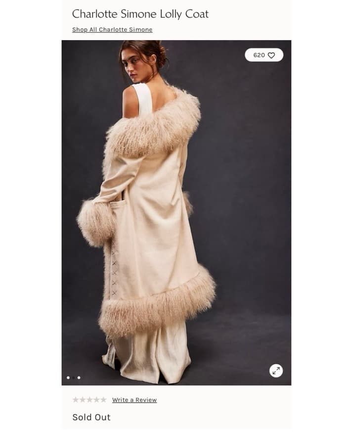Charlotte Simone - Lolly Coat Biscotti  - Image 8