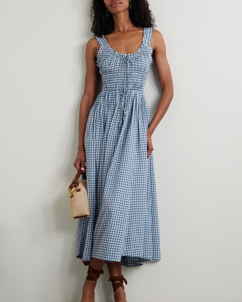 Doen Emmaretta Gingham Dress - Image 1