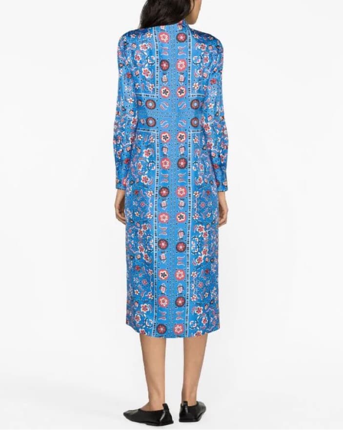 Tory Burch paisley-print silk shirtdress - Image 3