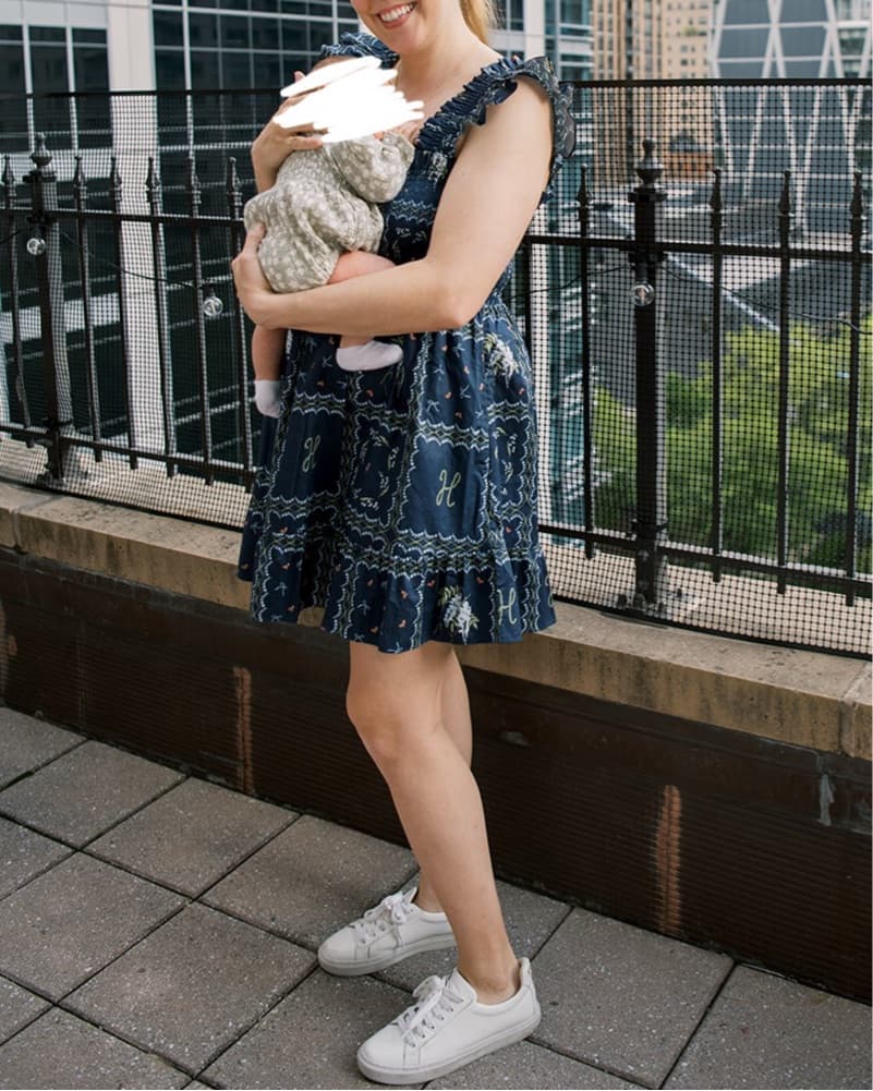 Hill House Elizabeth Nap Dress - Navy - Image 3
