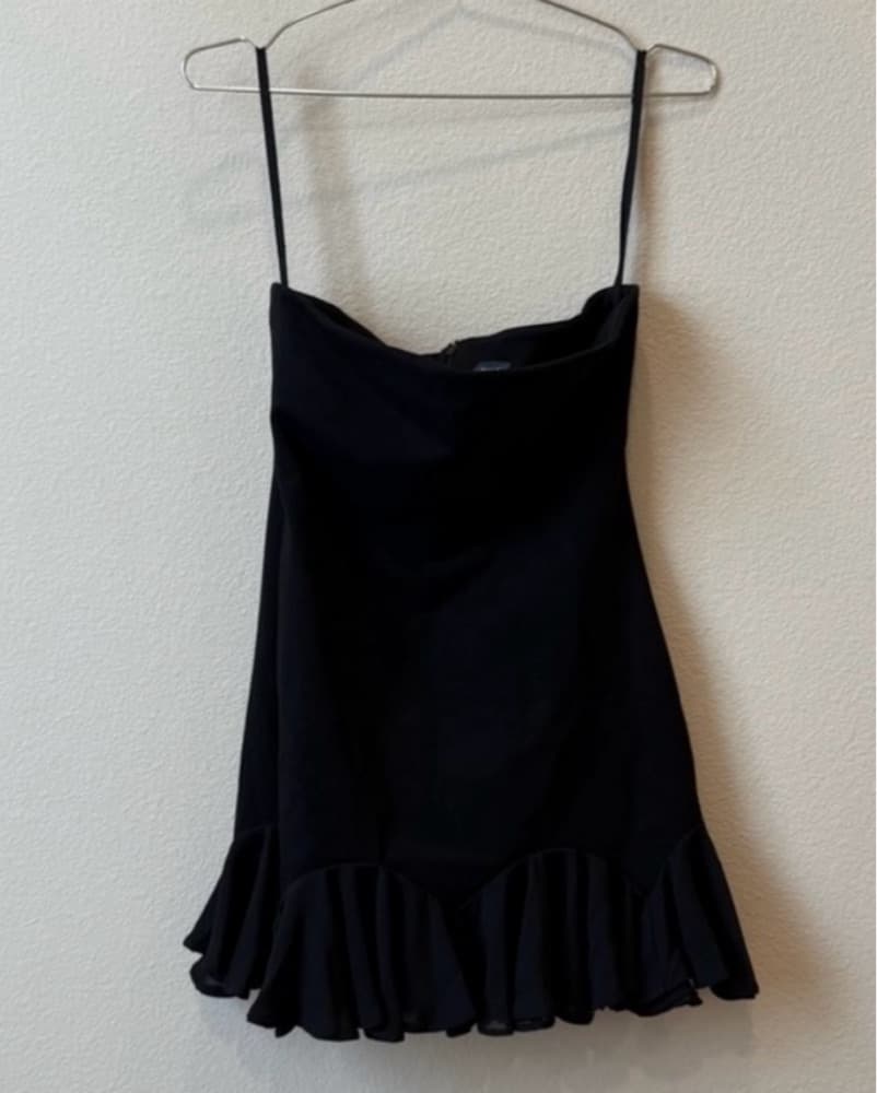 The Cindy Dress in Black - Image 2