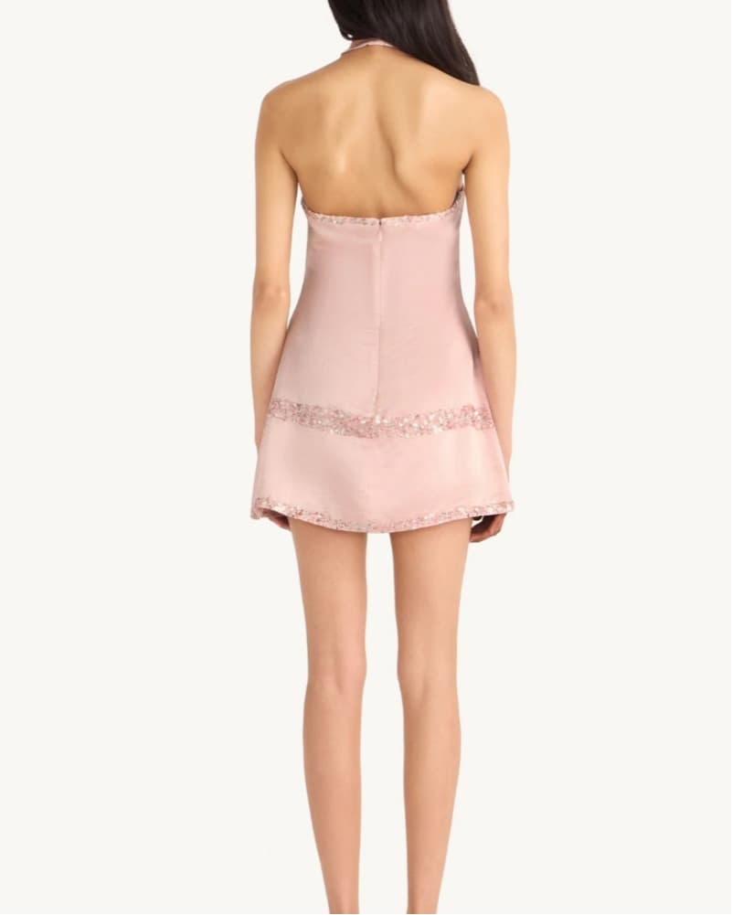 Asta Resort Bon Bon Pink Mini Dress - Image 2