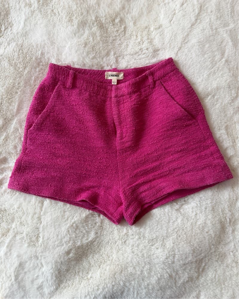 L’Agence -  Fuchsia Two-Piece Suit - Image 5