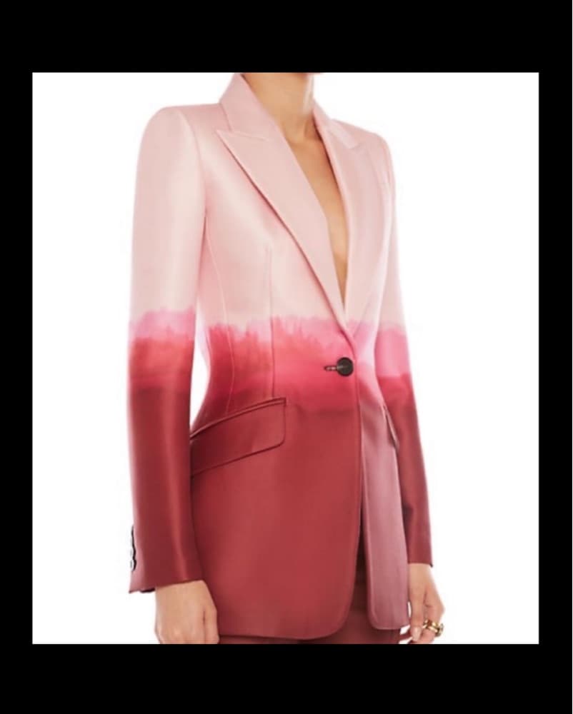 McQueen Dip Dyed Blazer  - Image 6