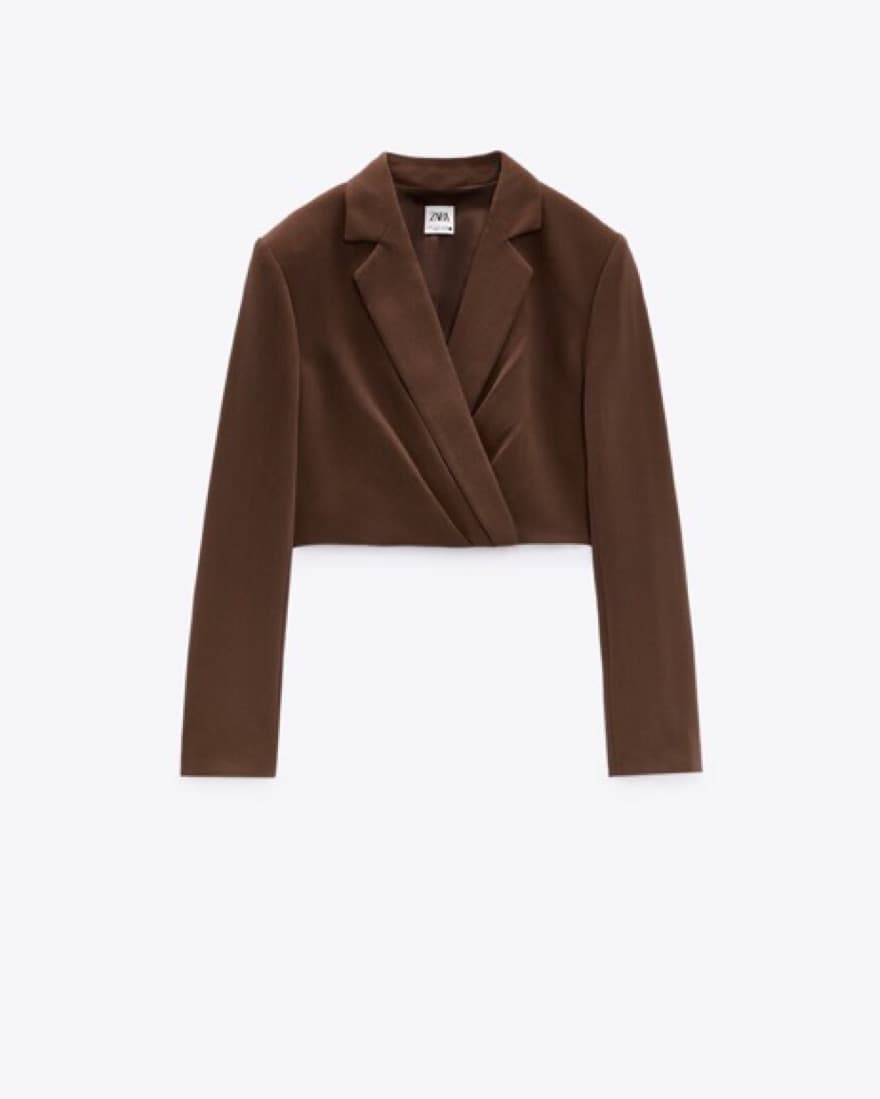 Cropped Blazer - Image 1
