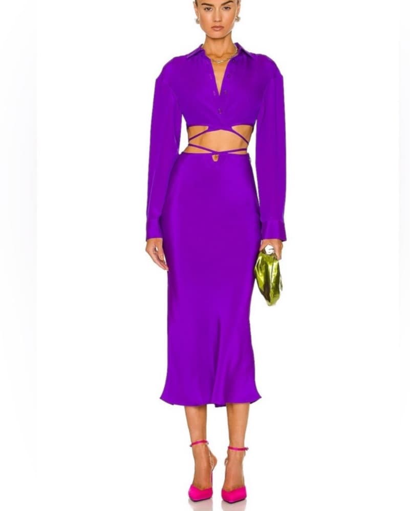 CHRISTOPHER ESBER - Loophole Tie Skirt - Image 2