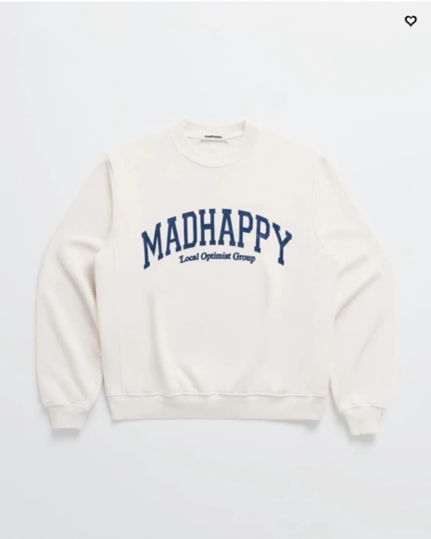 Madhappy Campus Fleece Crewneck - Image 1