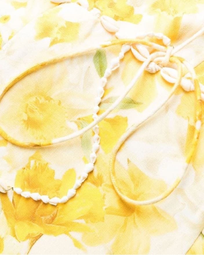 Zimmermann Wonderland Linen Shell Mini - Image 5