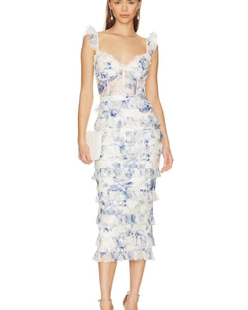 V Chapman Fiorenza Midi Dress - Image 2