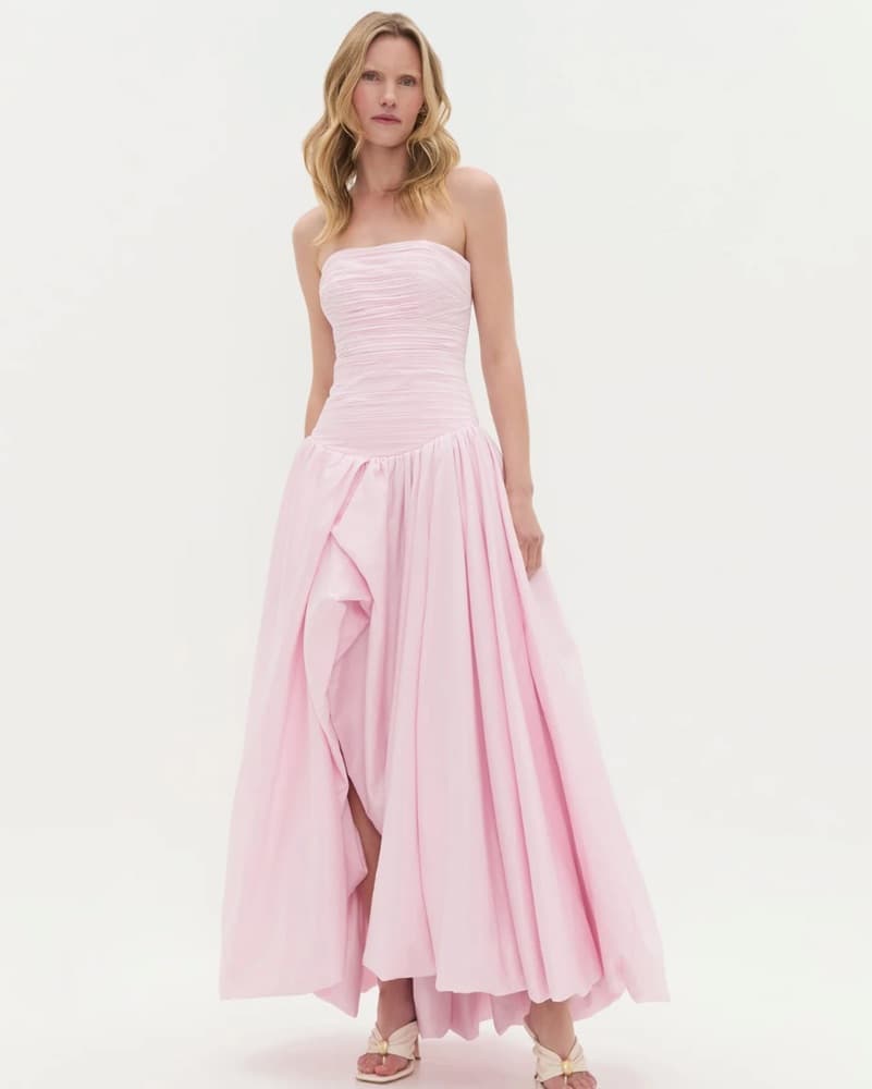 Aje Violette Bubble Hem Maxi Dress - Image 1