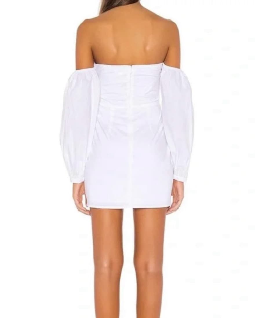 White Revolve Mini Dress  - Image 3