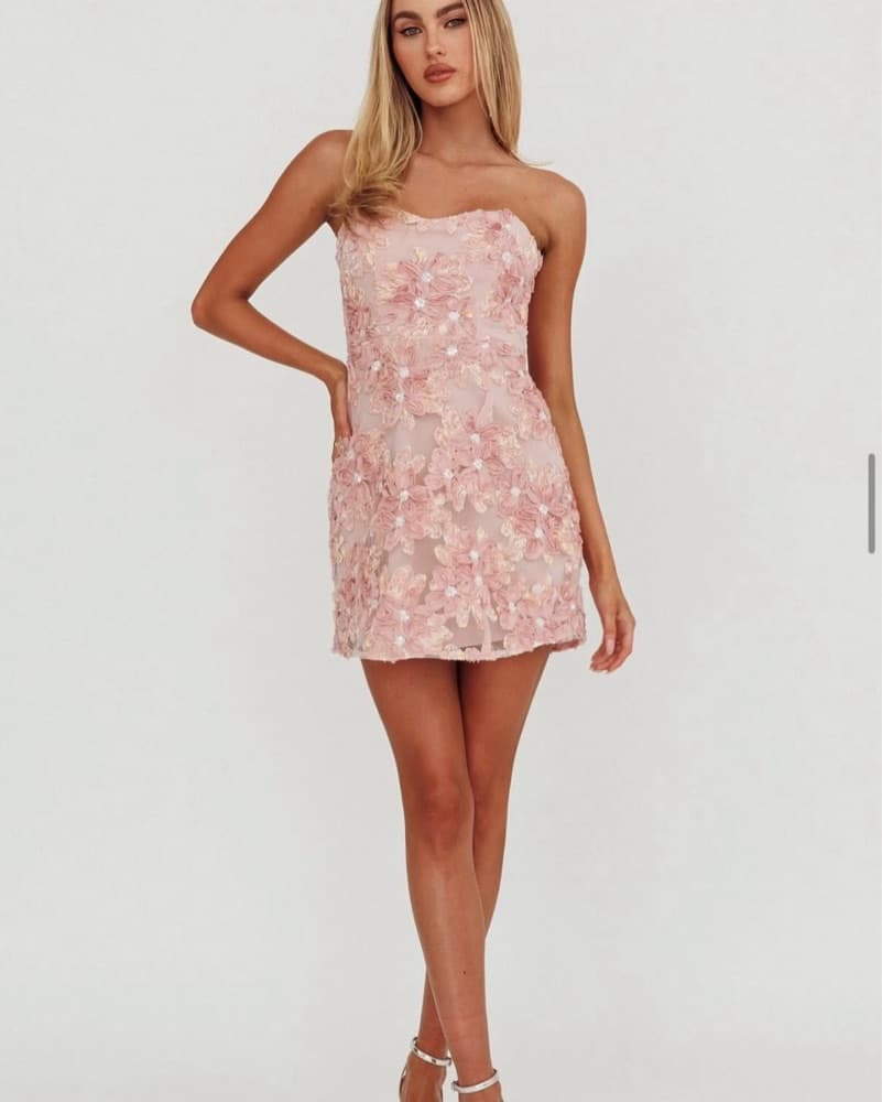 Pink Selfie Leslie Mini Dress - Image 1