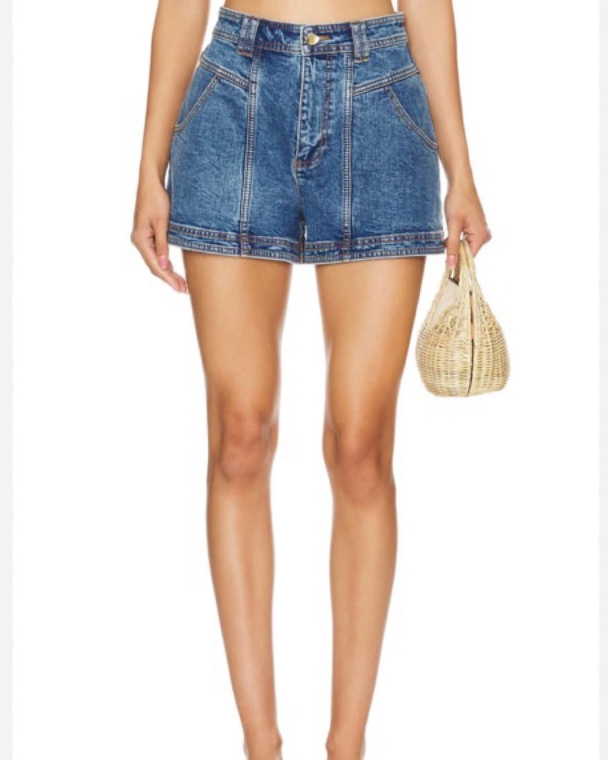 Aje Belmond Denim Shorts  - Image 2