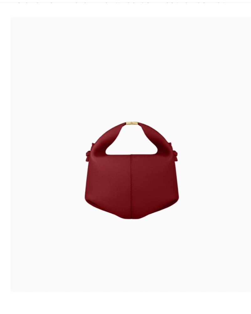 Polene Beri Textured Garnet Handbag - Image 2