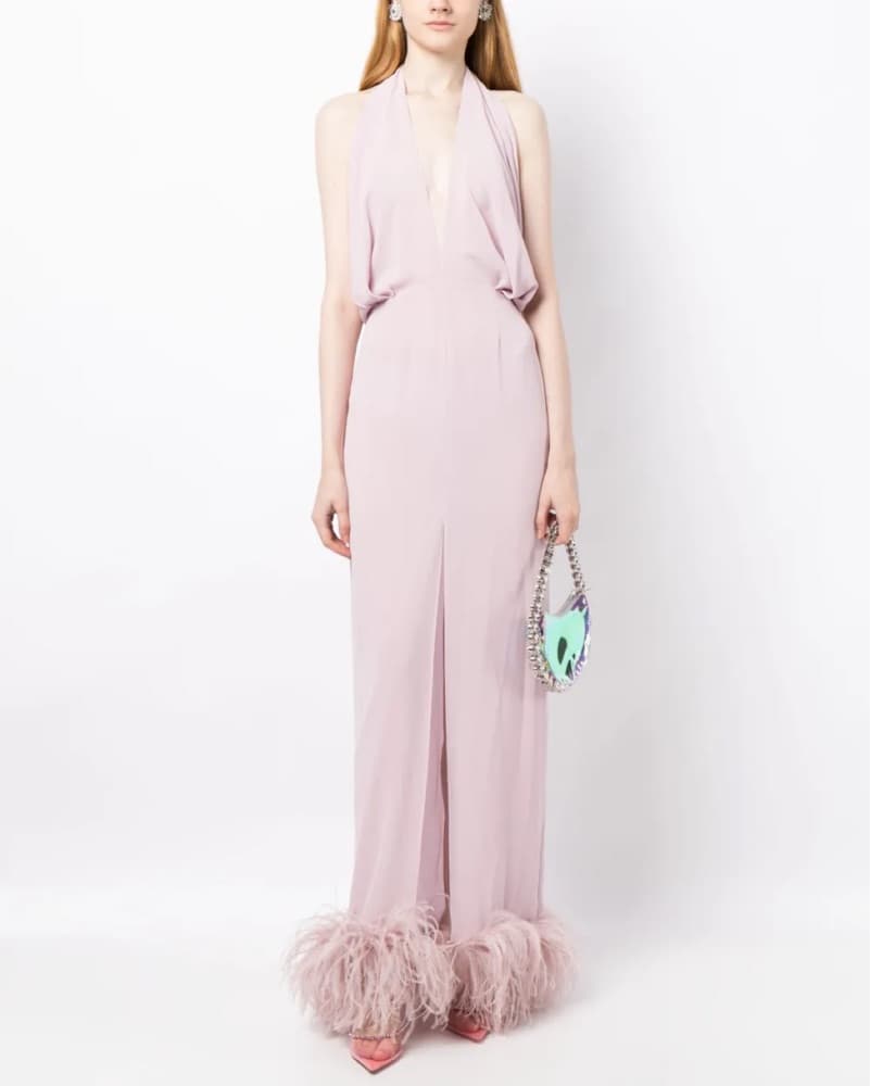 16ARLINGTON - Isolde Mauve Dress - Image 1