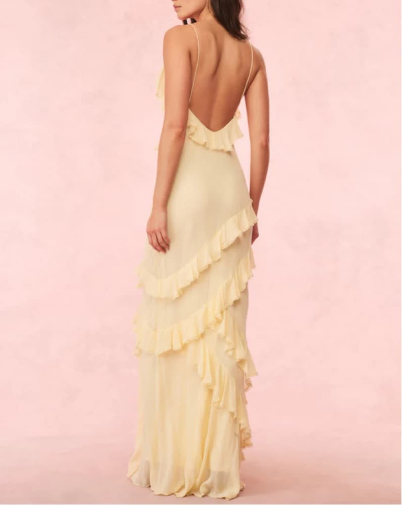LoveShackFancy Rialto Pastel Maxi Dress  - Image 2