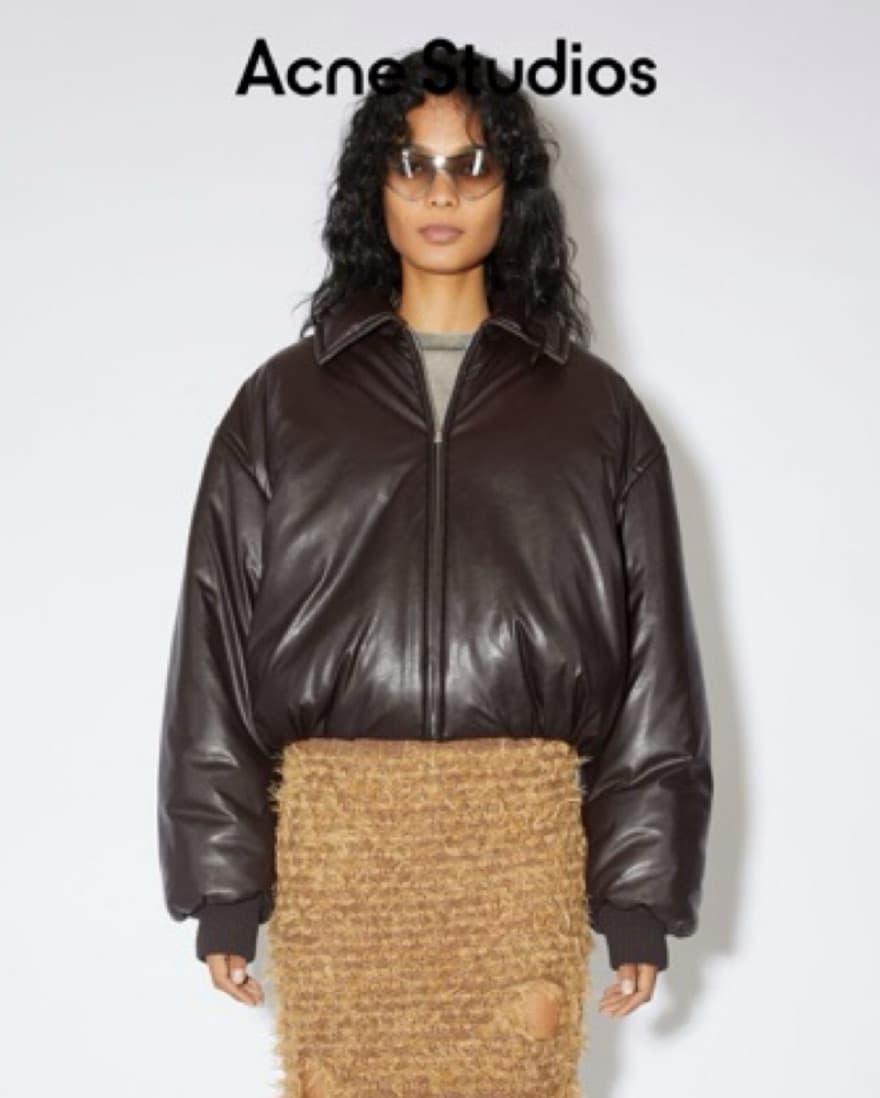 LEATHER BOMBER - Image 3