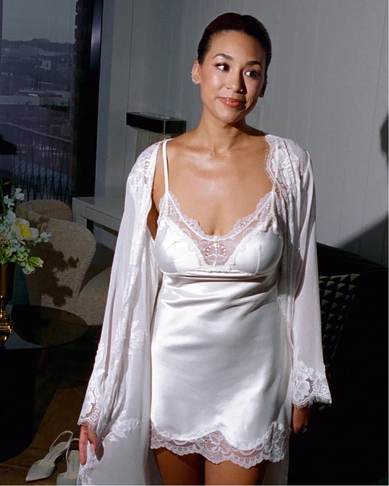 White Lace Slip - Image 5