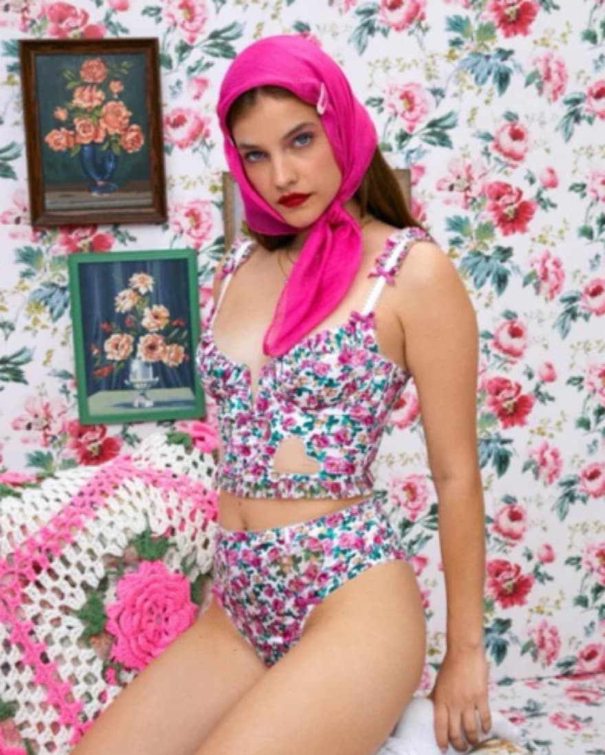 For Love & Lemons Heart Bloom Bustier  - Image 2