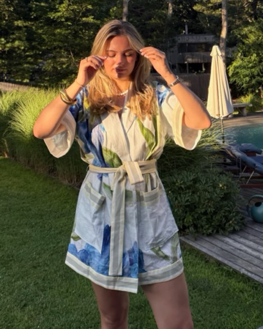 Significant Other Wrap Dress - Image 1
