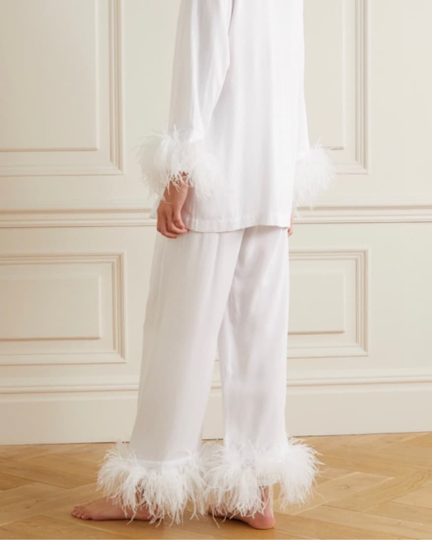 Sleeper Party Pajamas Set - White - Image 2