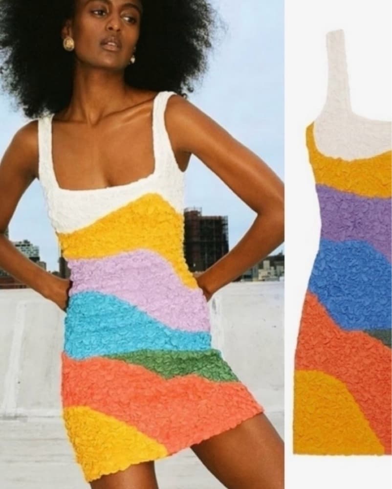 Mara Hoffman Laura Meadow Dress SZ S - Image 2