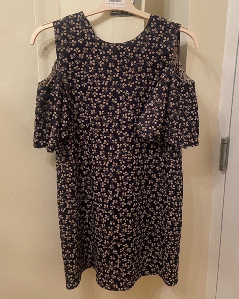 Ganni Cold Shoulder Dress - Image 3