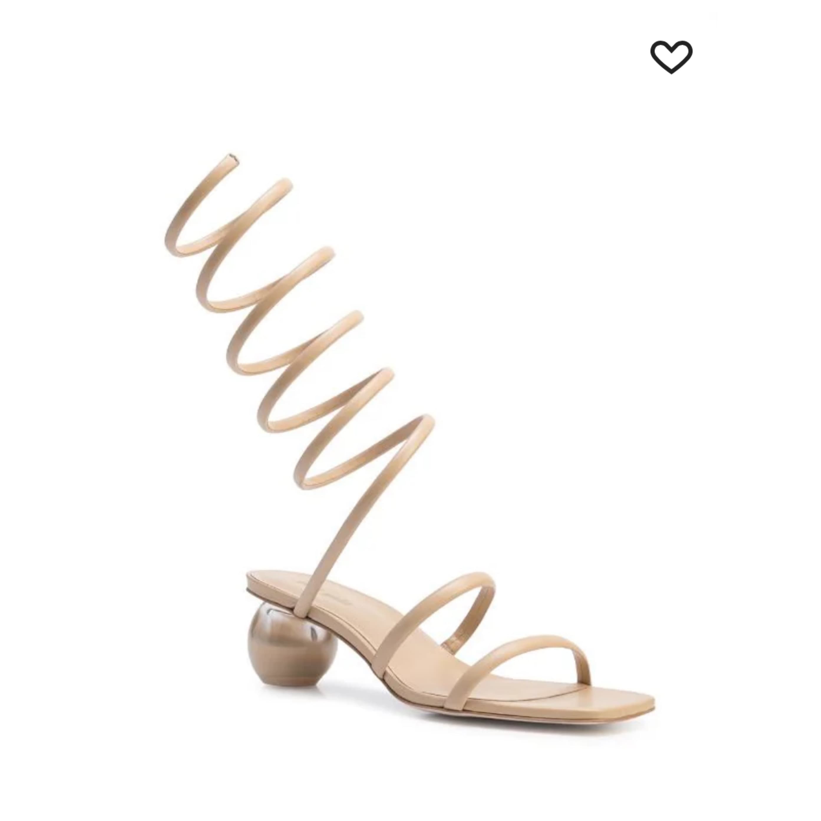 Cult Gaia Freya Wrap Sandal - Image 1