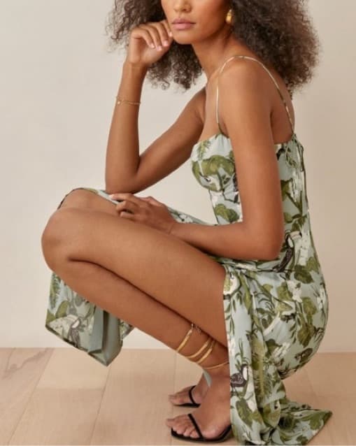Reformation Nikita Dress in Tropical - Image 1