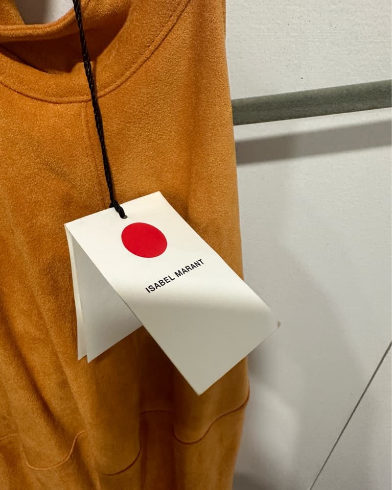 Isabel Marant Calypso Vegan Suede Dress - Image 4