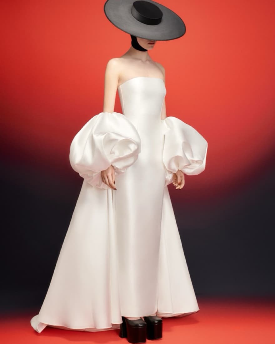 Solace London Lea Maxi Dress In White - Image 1