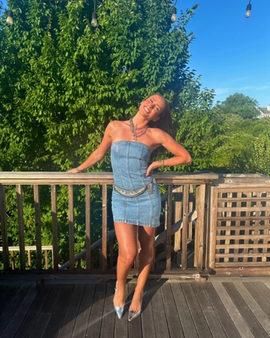 AFRM Denim dress - Image 1