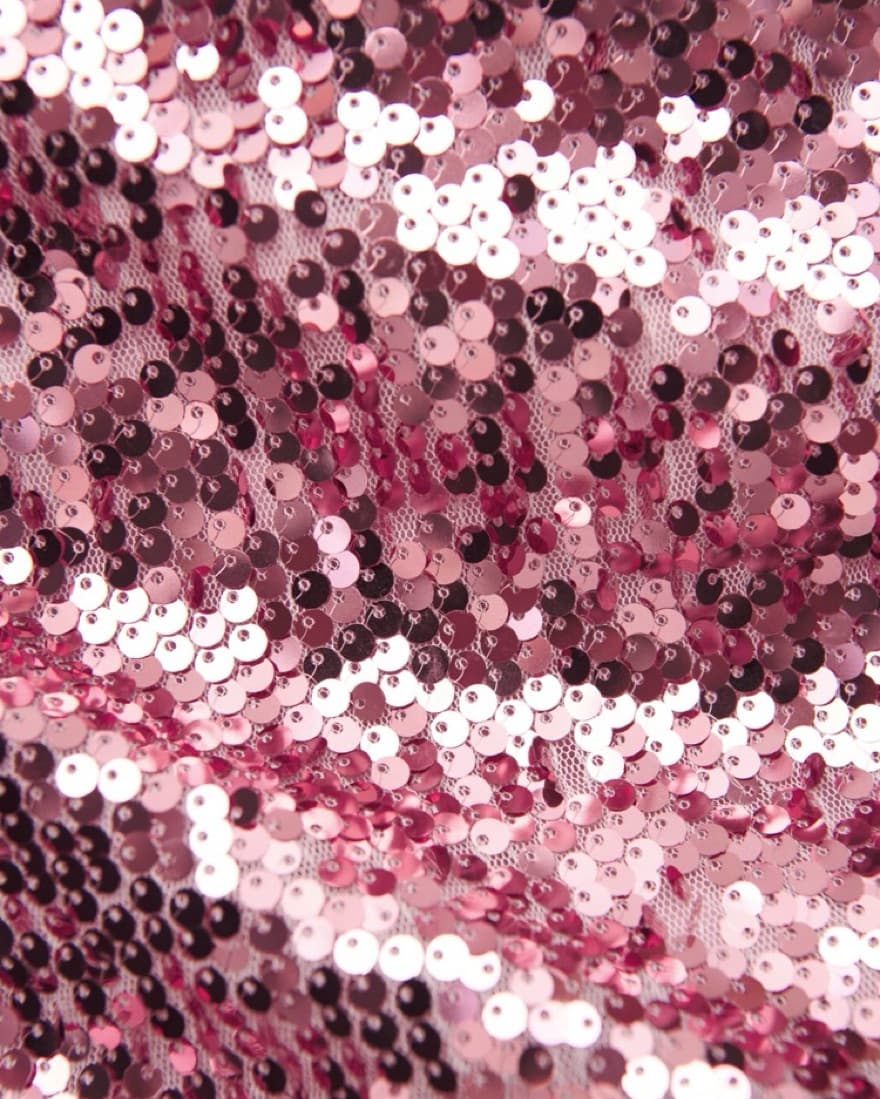 Reformation Pink Sequin Mini Skirt - Image 4