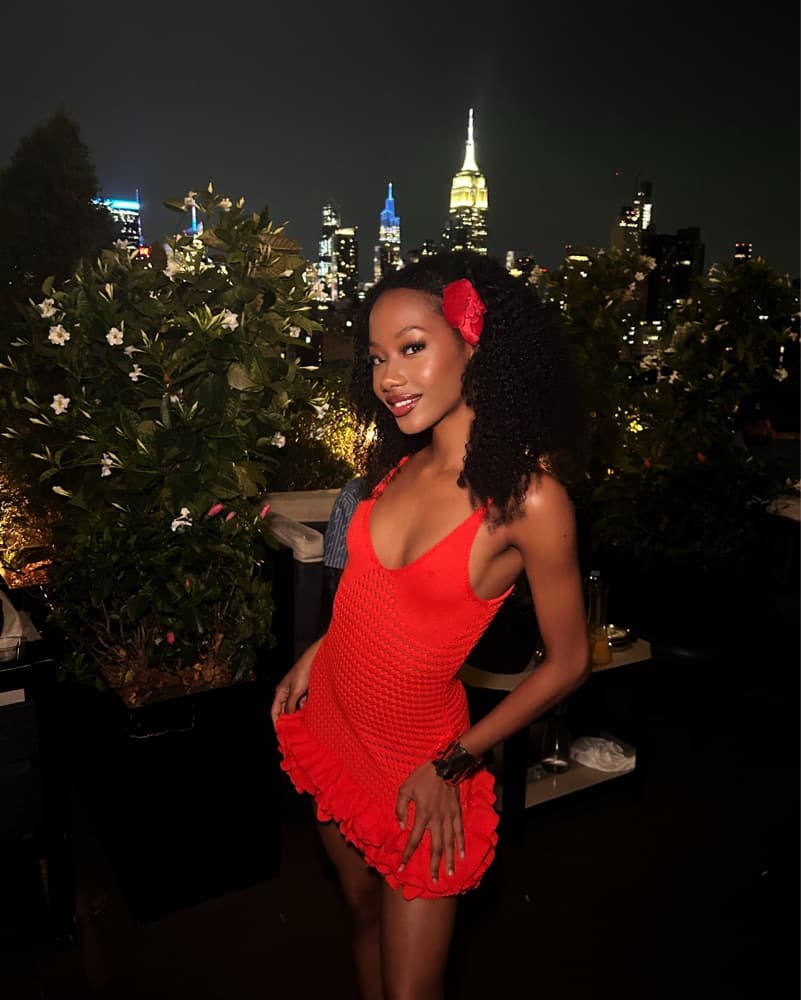 Statement Red Mini Dress  - Image 1