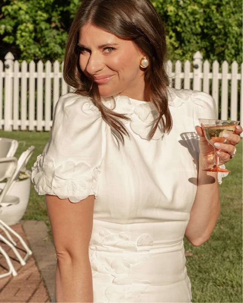 Willow Floral Applique Midi Dress  - Image 3